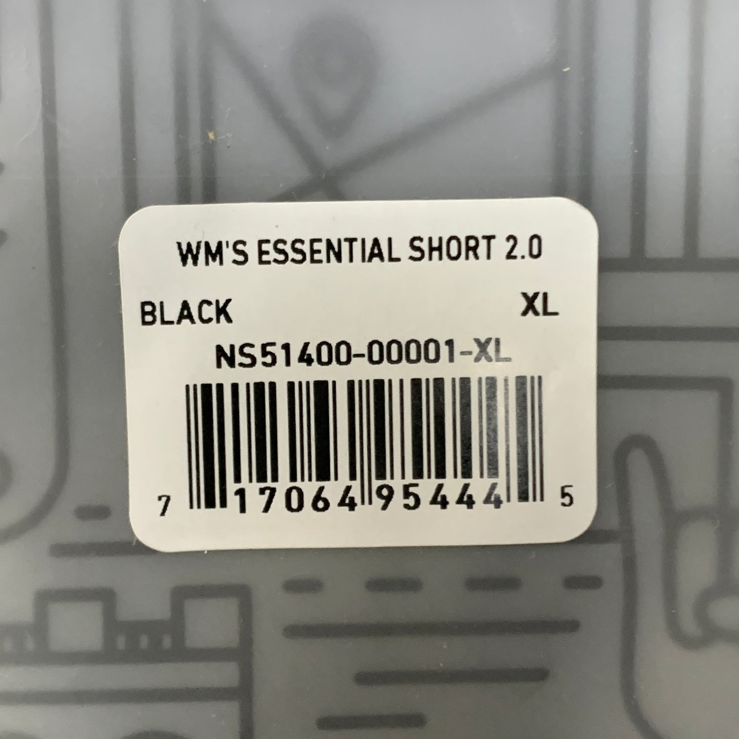NATHAN Essential Short 2.0 Women's Black Size XL NS51400-00001-XL