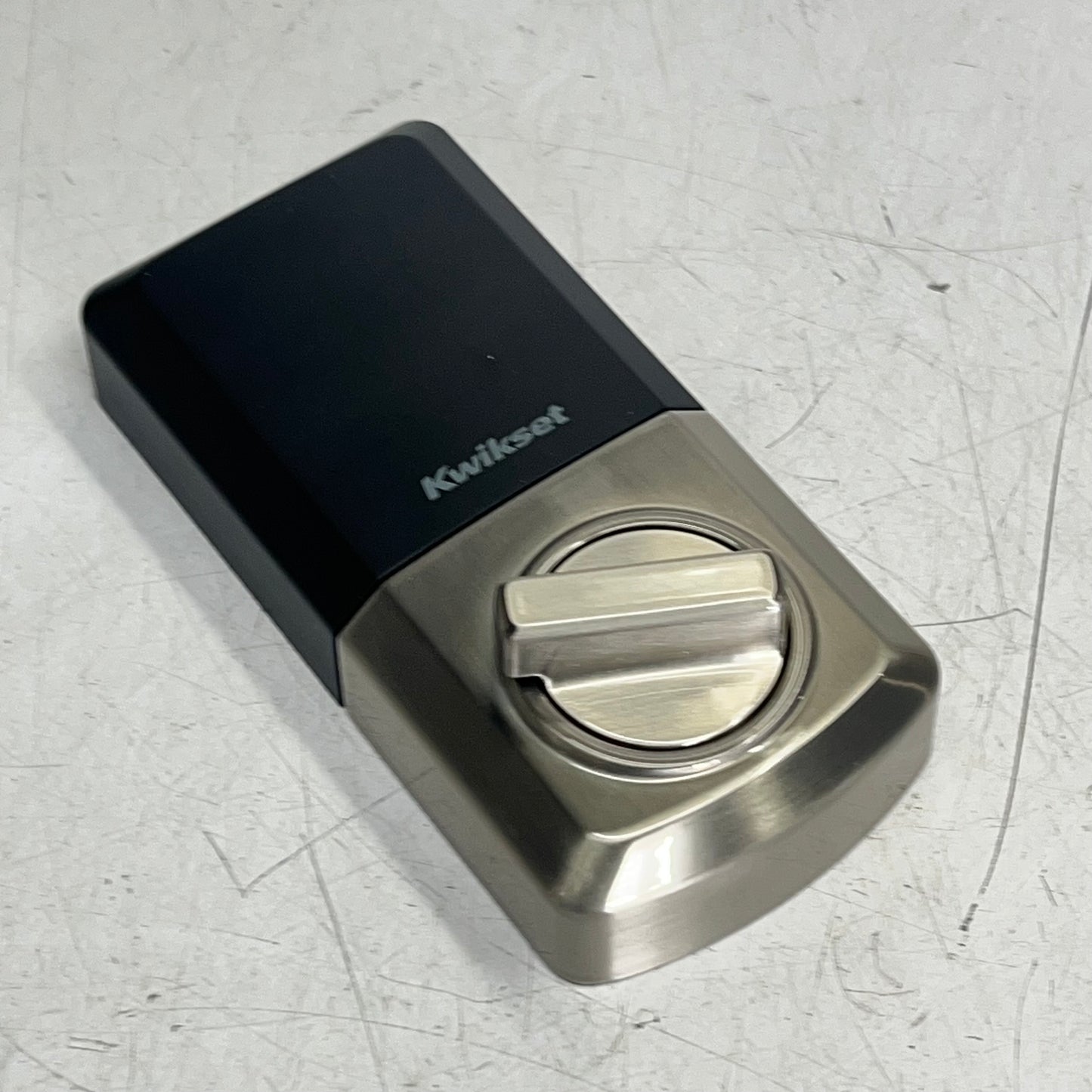 KWIKSET 260 Smartcode Traditional Electronic Deadbolt Satin Nickel 992600-002