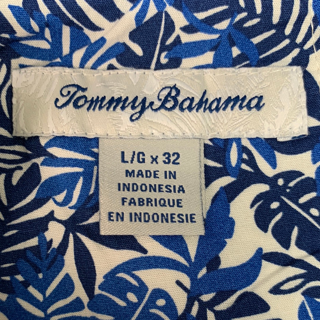 TOMMY BAHAMA Beach Linen Coast Pull On Pant Men's Sz L x 32 Stone Khaki (New)