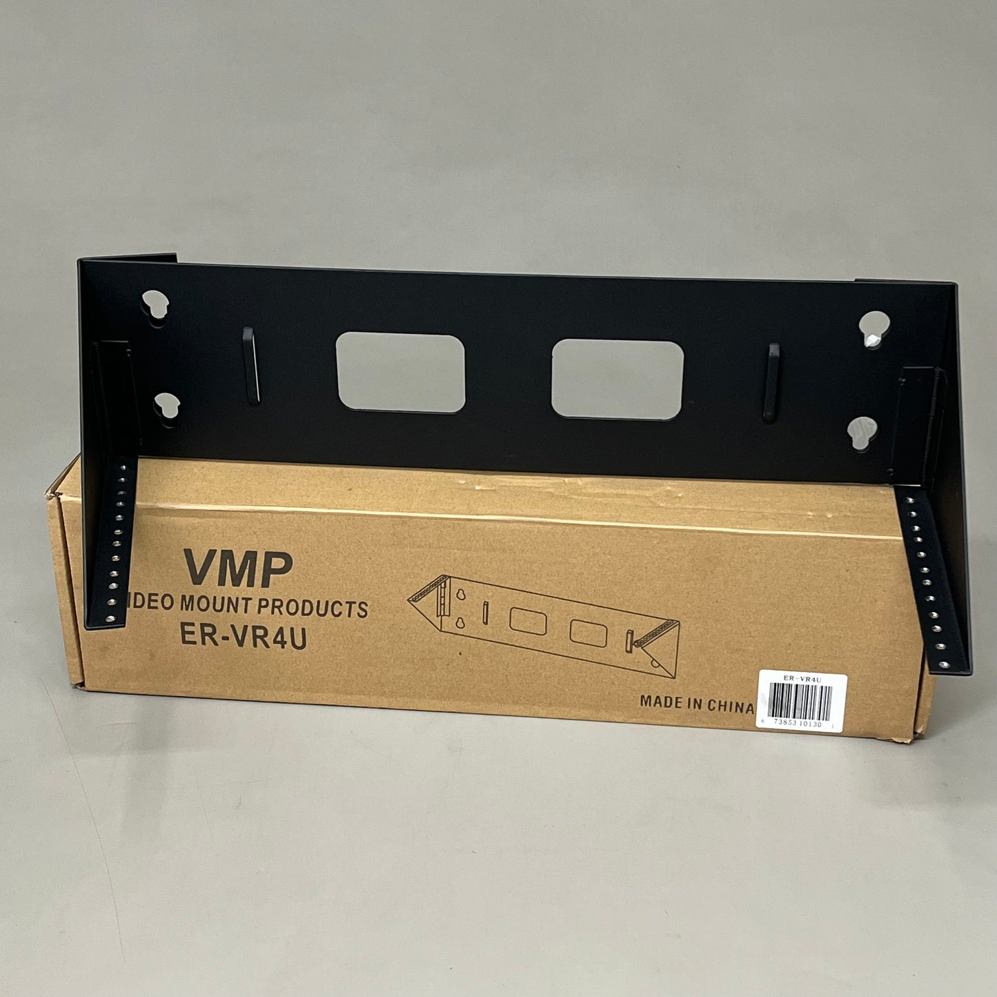 VMP VIDEO MOUNT PRODUCTS Wall Mount Vertical Equipment Rack 2U 4" D ER-VR4U0