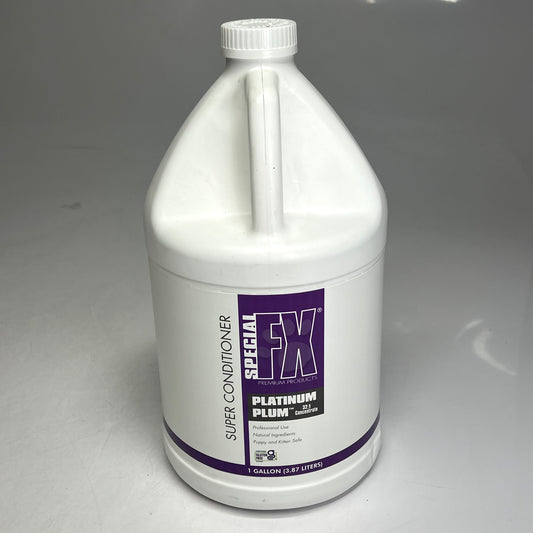 SPECIAL FX Super Conditioner Platinum Plum 32:1 Concentrate 1 Gal White 908974