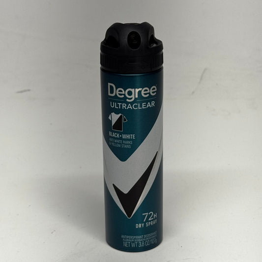 DEGREE (3 PACK) Men Ultraclear Black+White 72h Dry Spray 3.8 oz. BB 10/27