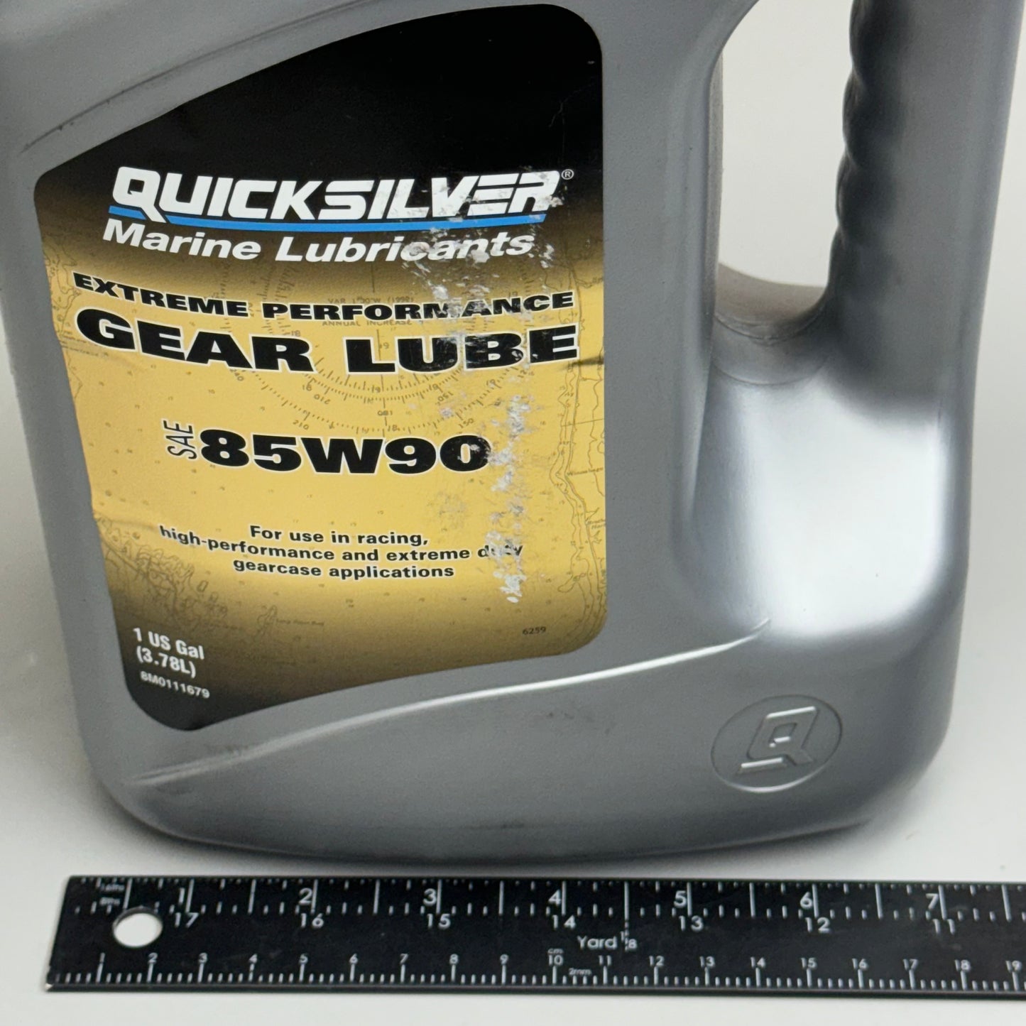 ZA@ QUICK SILVER Extreme Performance Gear Lube 85W90 1 Gallon