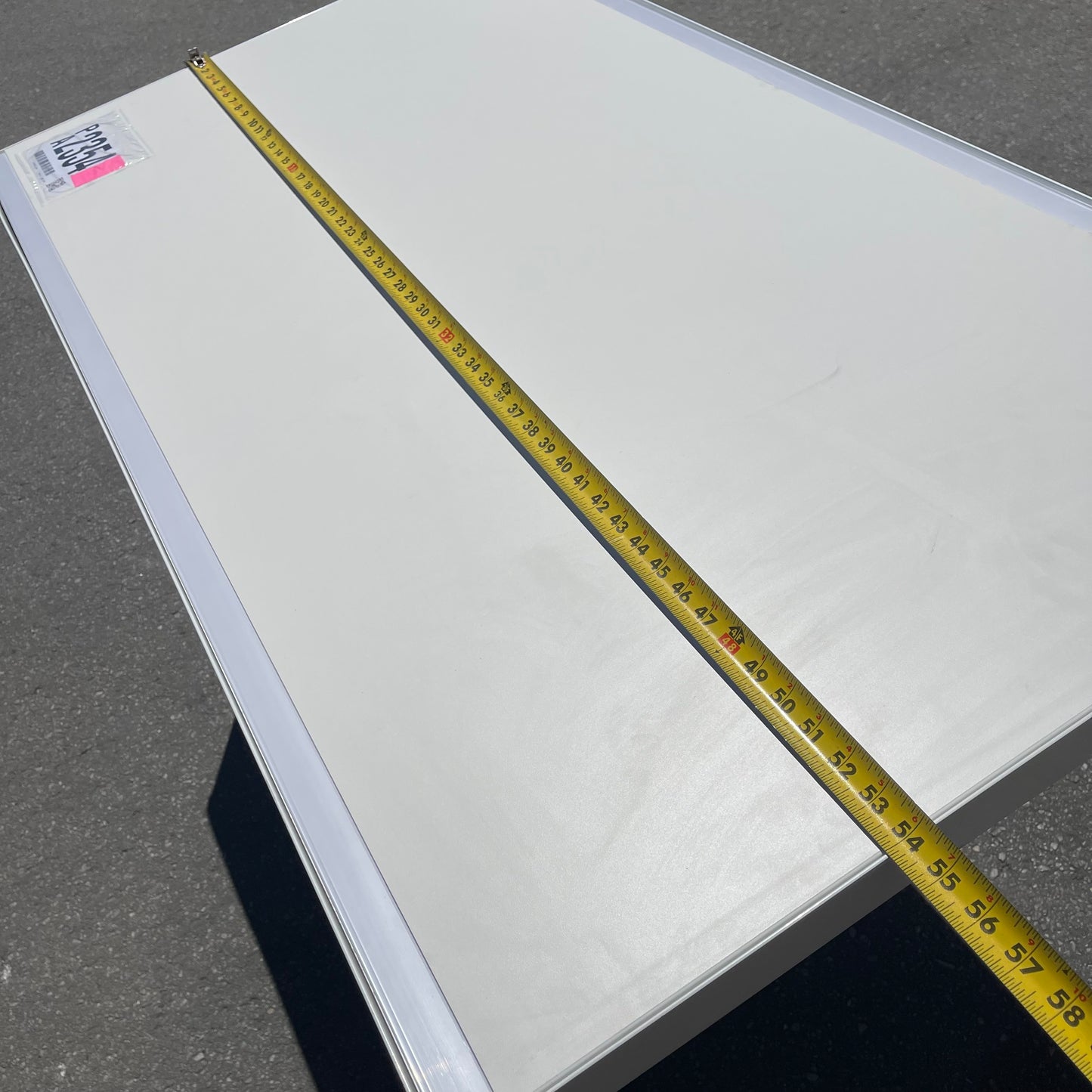 ZA@ CHANDLER Nesting Table White 54"x34"x30" WF3966 (AS-IS)