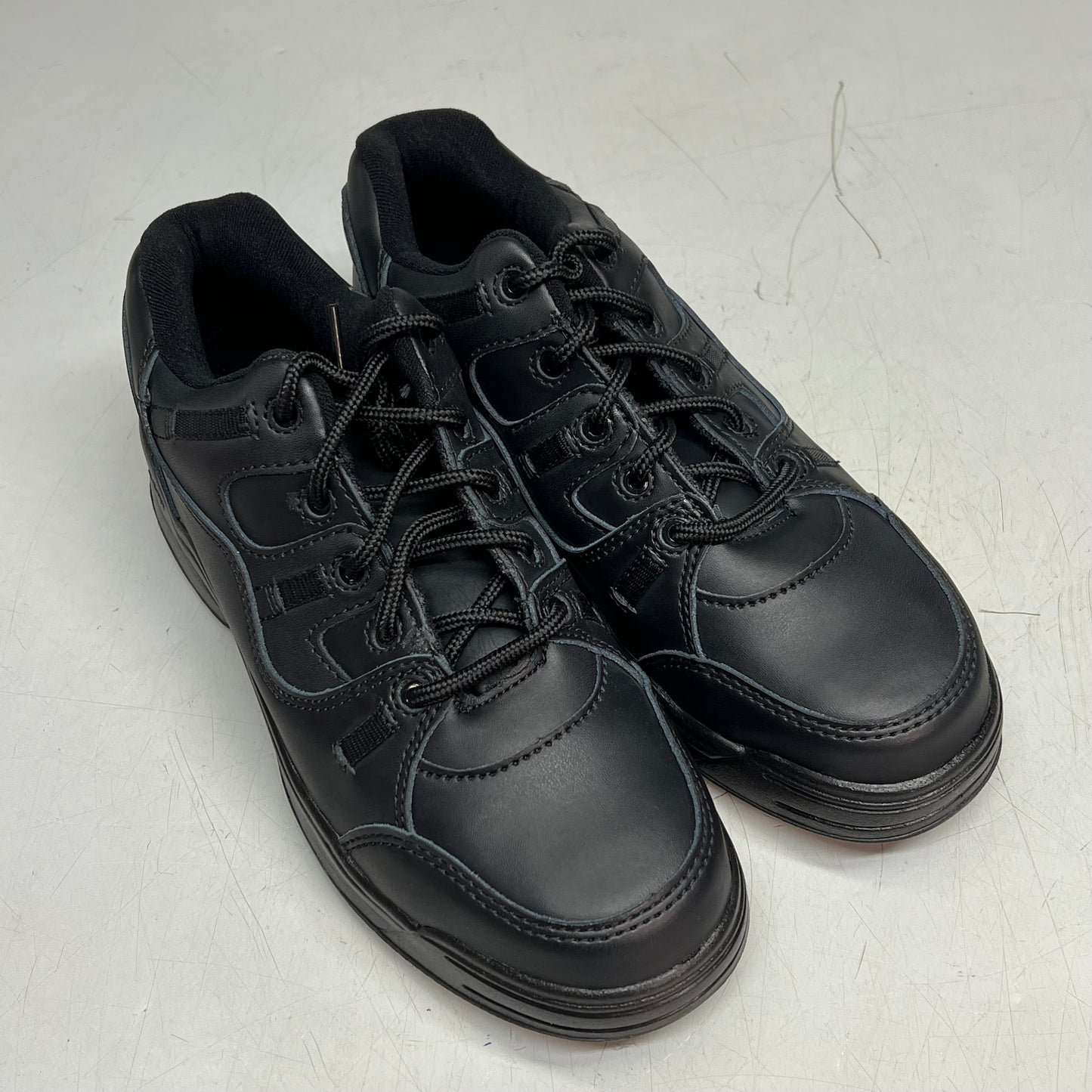 RED WING SHOES Safety Toe Non Metallic Oxford Shoe Men's Sz 10.5 M Black 6550