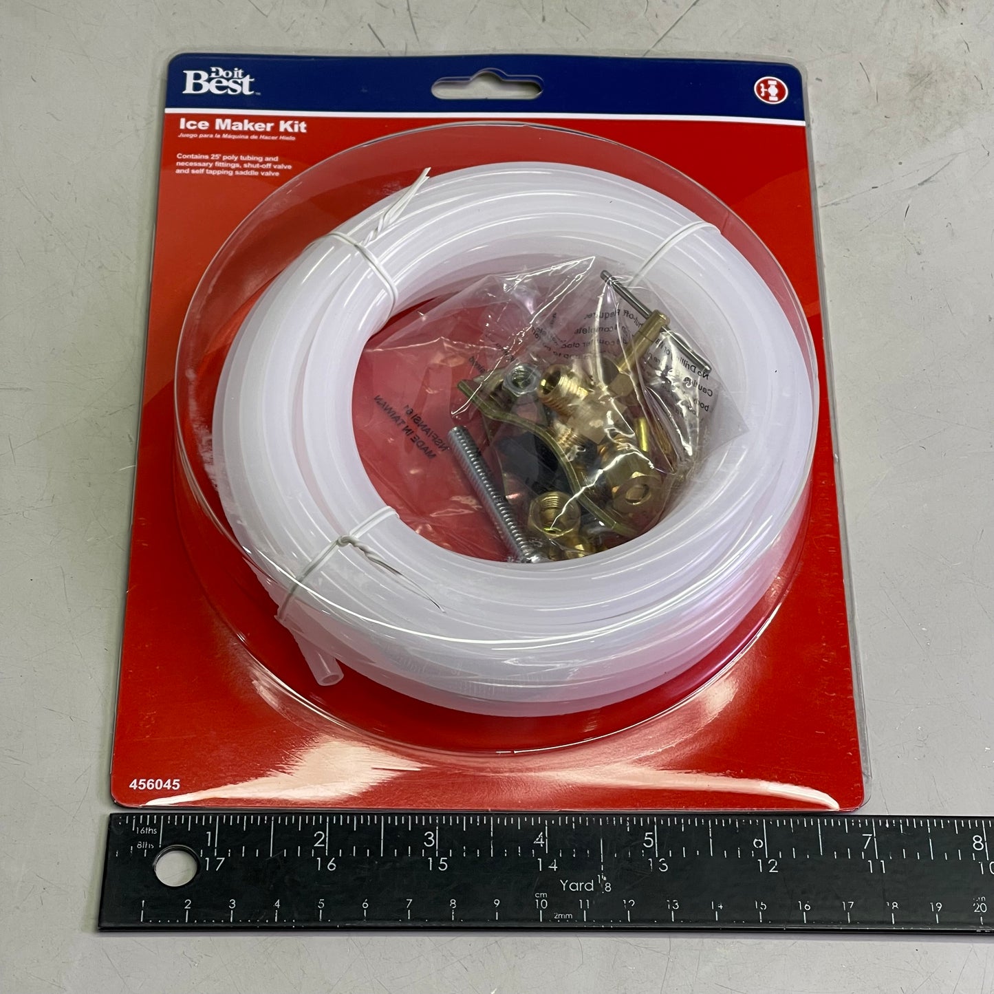 DO IT BEST Poly Tubing Ice Maker Installation Kit 25' x 1/4" DIB855-20LF 456045