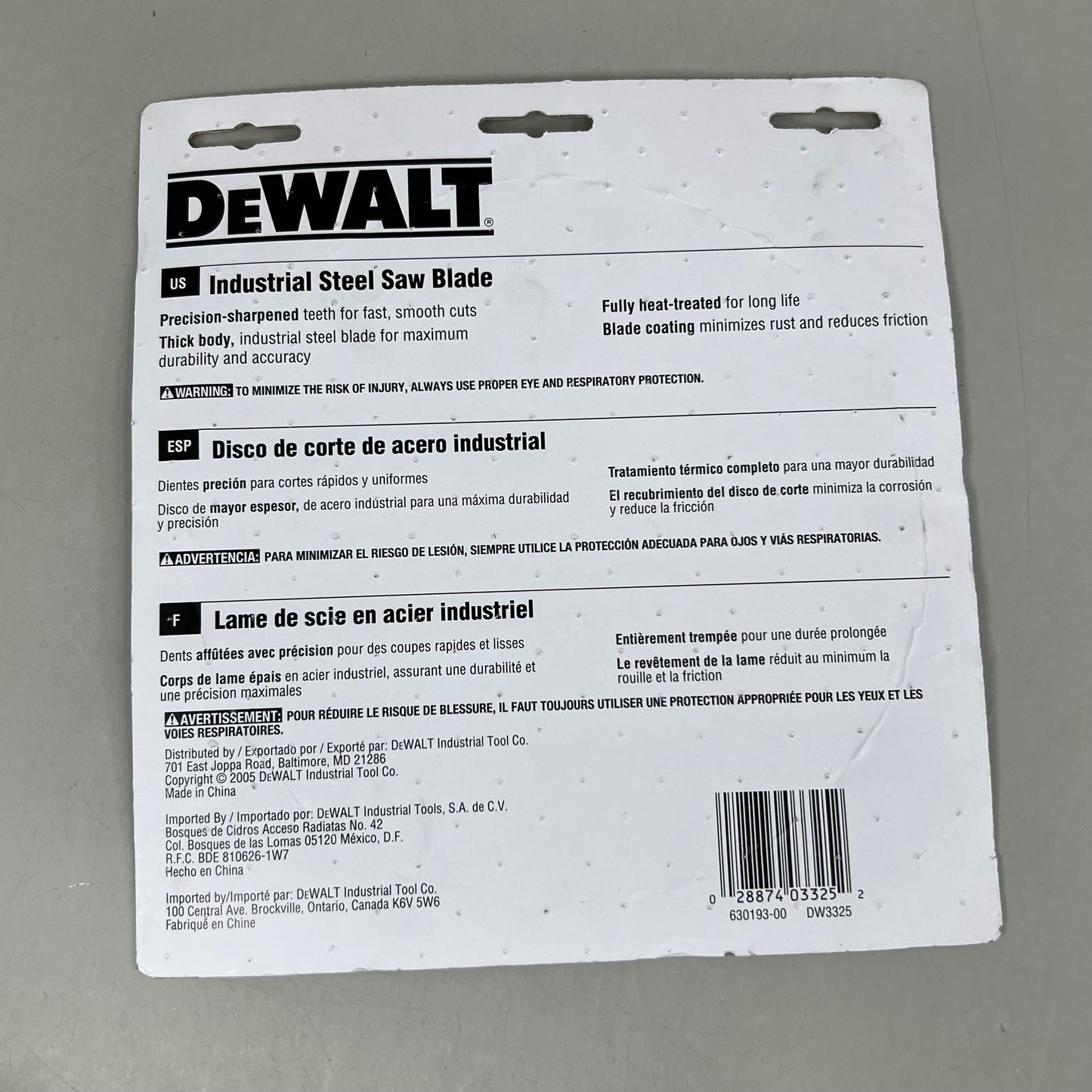 DEWALT (5 Pack) Circular Saw Blades Combination Wood Cutting 7 1/4 Inch 40 Tooth