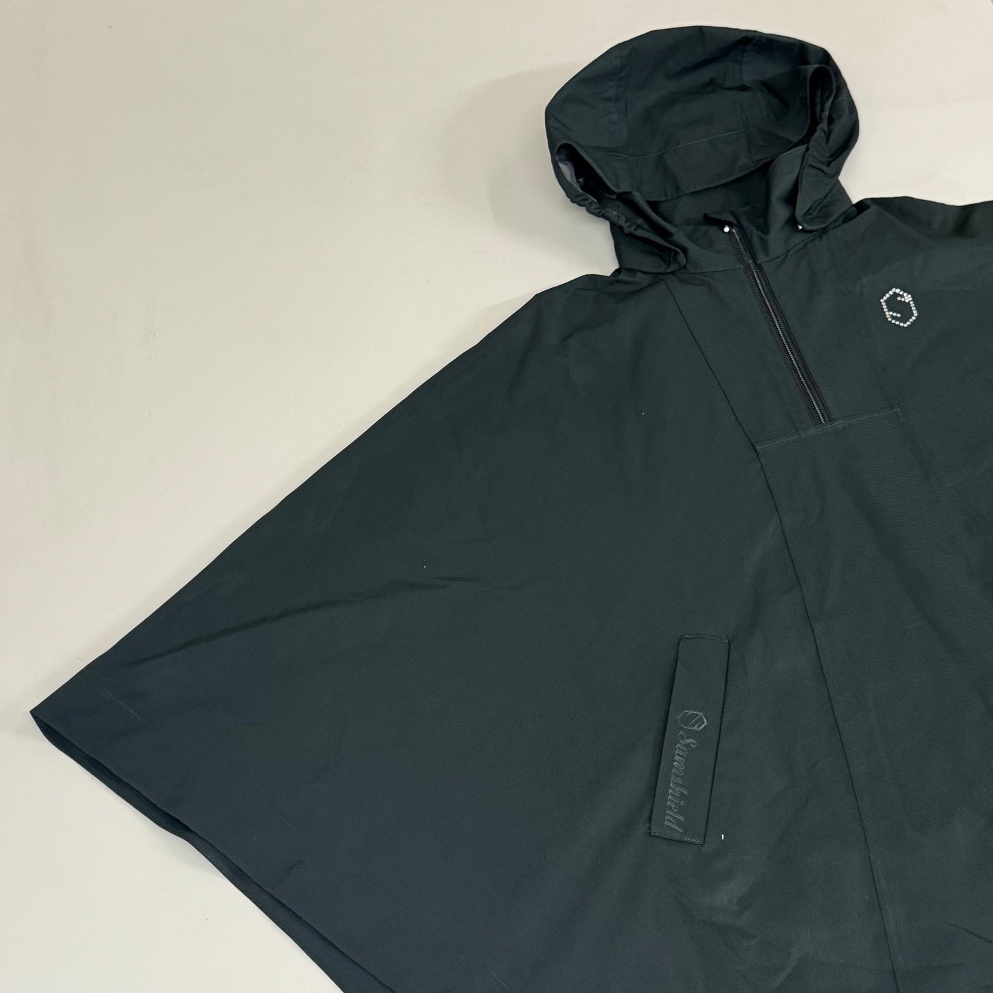 SAMSHIELD Elfida Equestrian Rain Cape Windproof Waterproof Women's Sz S Moonless Night