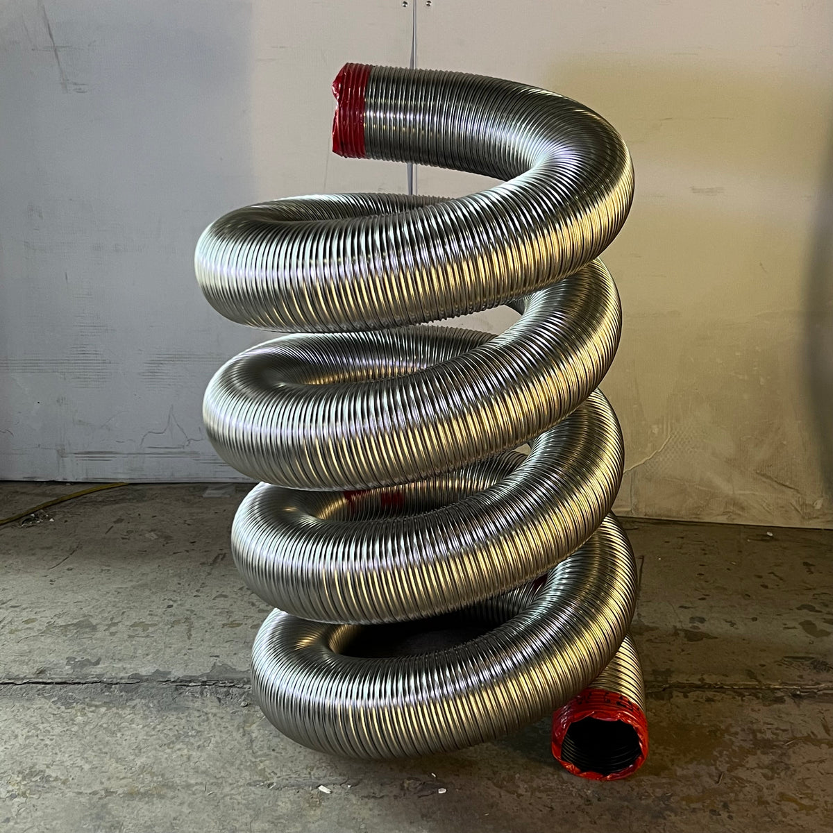 M-FLEX Smoothwall Flexible Chimney Liner Insert Kit 6"x 25' Chrome SW625BK