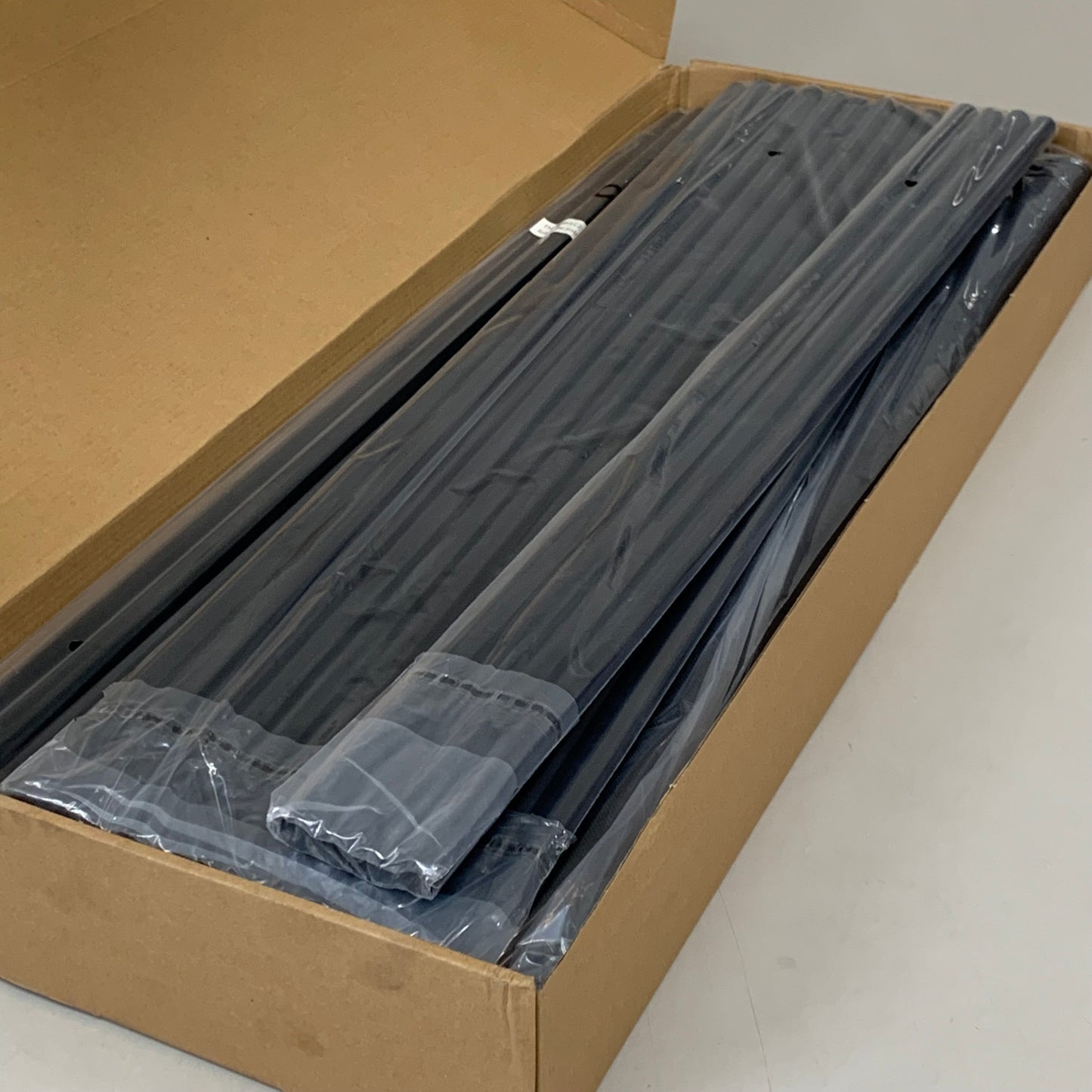 HNS Portable Wardrobe Closet & Metal Hanging Rod 60"Lx19.5"D Black HS-3392-BLK