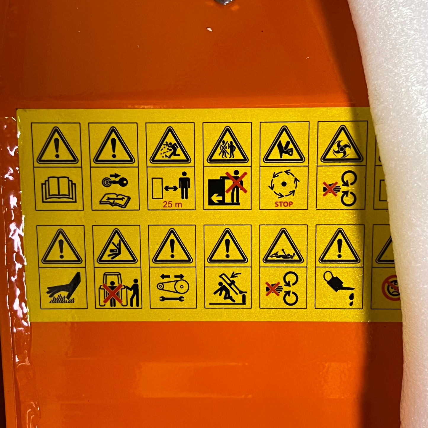 FARMY 3 Point 61" Flail Mower Flail Mower 2025, Orange MFS61