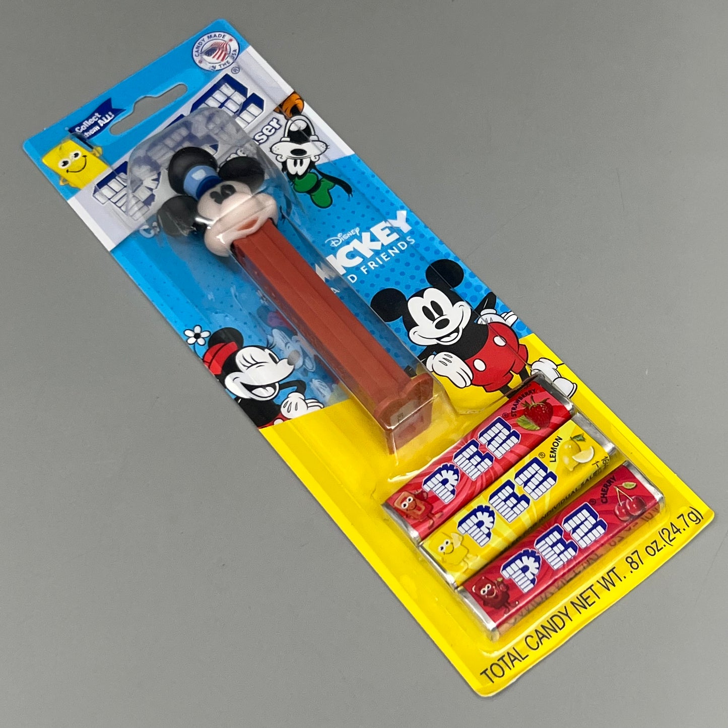 DISNEY PEZ Mickey Mouse & Friends (6 PACK) Candy & Dispenser 039853 BB 11/29