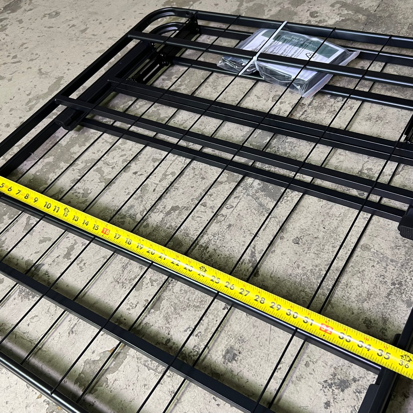 SLEEPYS Raised Metal Bed Frame Sz King, Black CHS90208