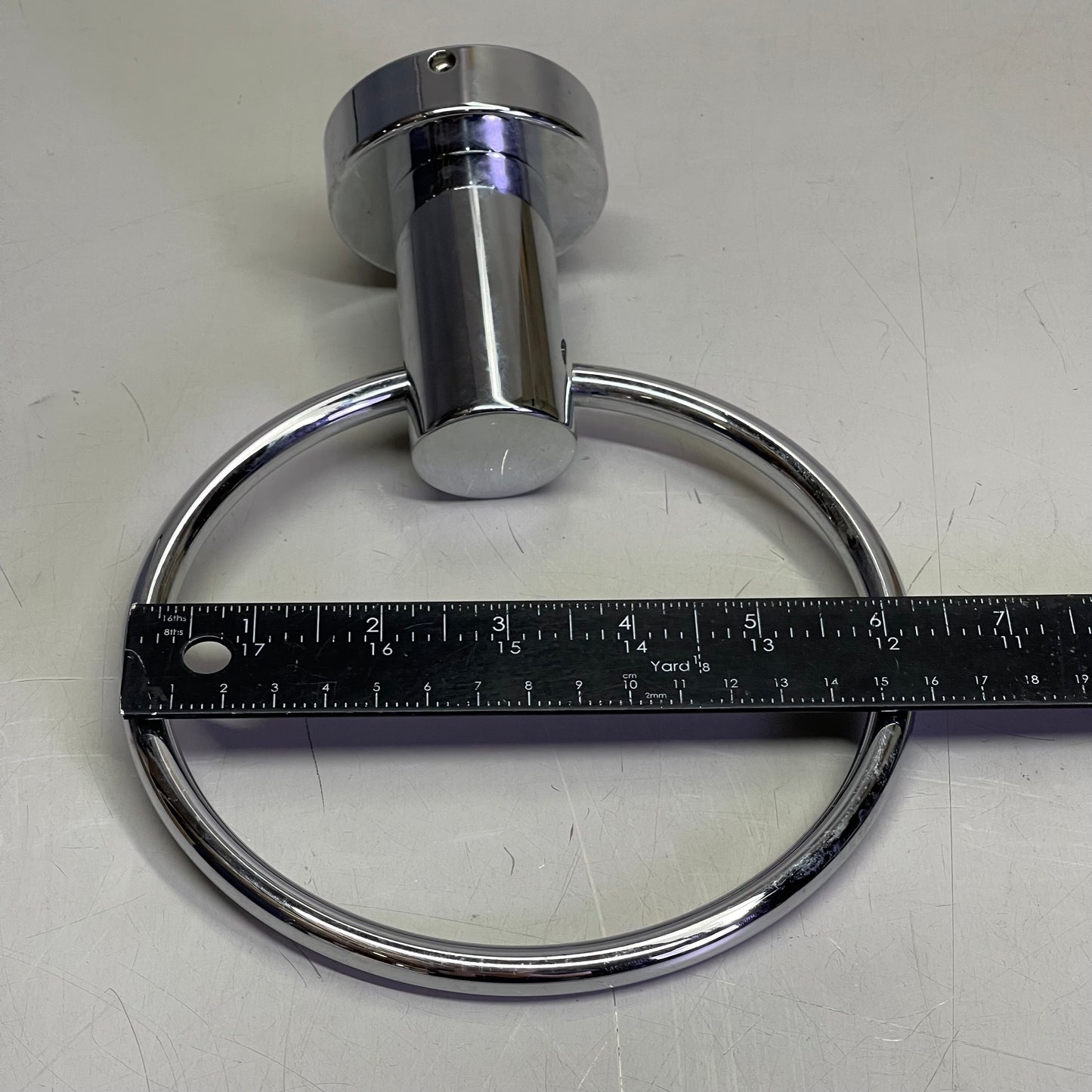 PIONEER Mod Towel Ring 6" Diameter Chrome 7MT034