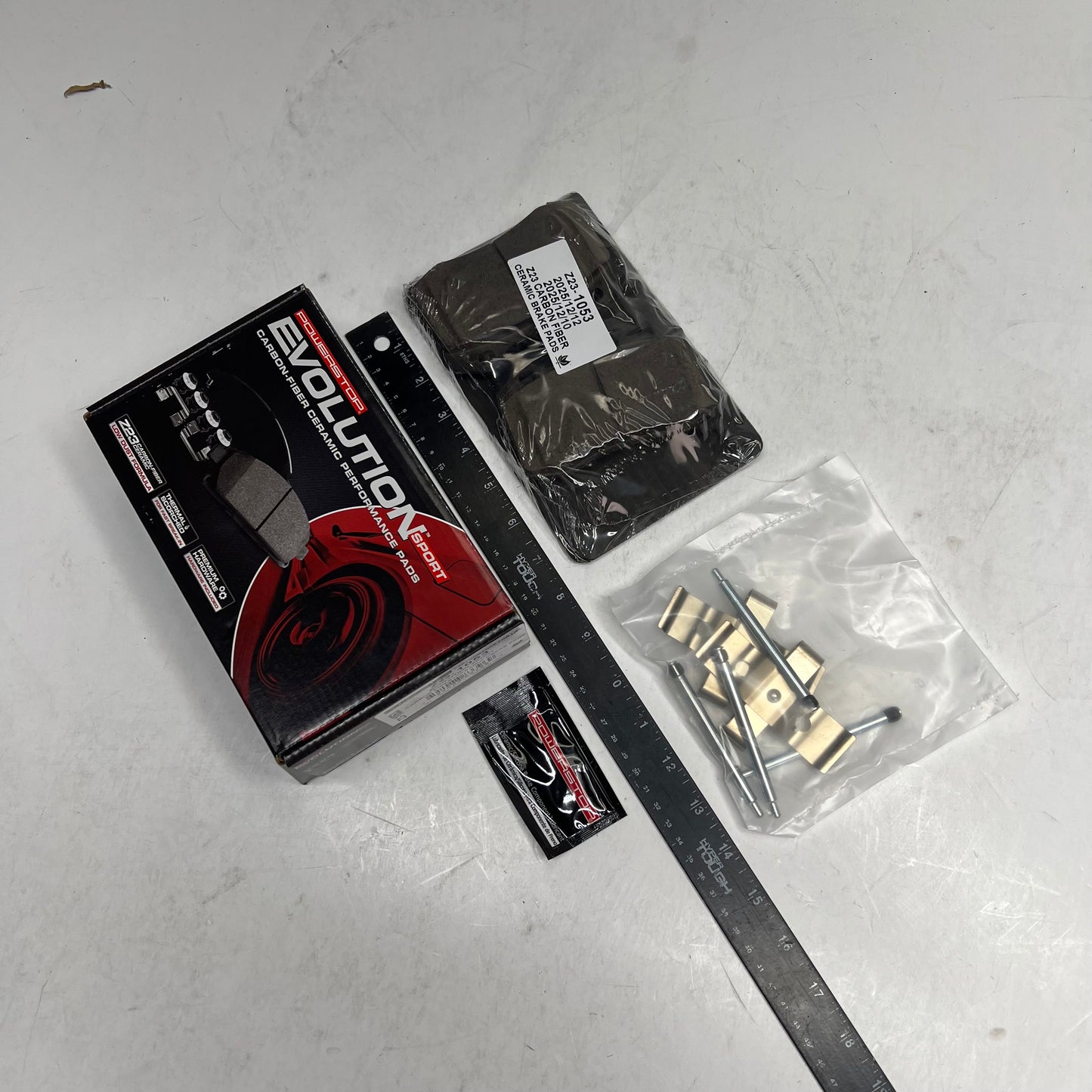 POWER STOP Evolution Sport Brake Pad Set W/ Hardware Rear Z23-1053