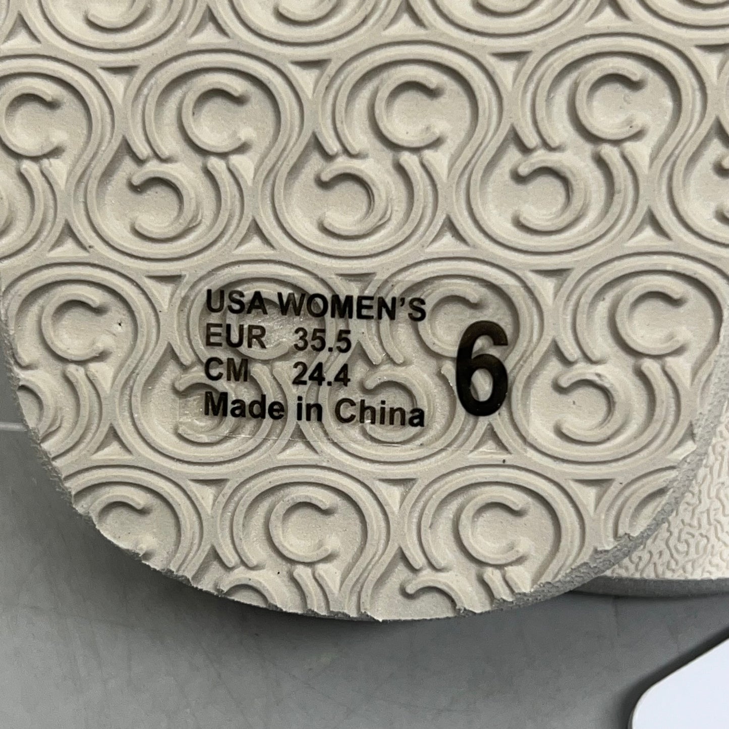 COBIAN Nia's Bounce Synthetic Leather Sandals Women's Sz 6, EU 35.5 Cream NIA25-110-6