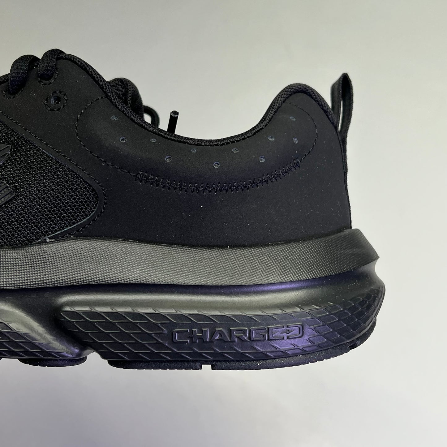 UNDER ARMOUR UA Charged Assert 10 Lightweight Sneaker Men's Sz 12.5 Black