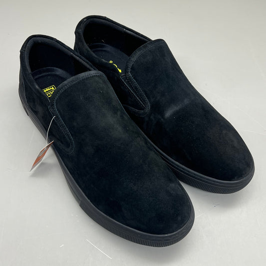PROPET Kip Suede Slip-On Durocloud Foam Footbed Men's Sz 11.5 M(D) Black MCX074S