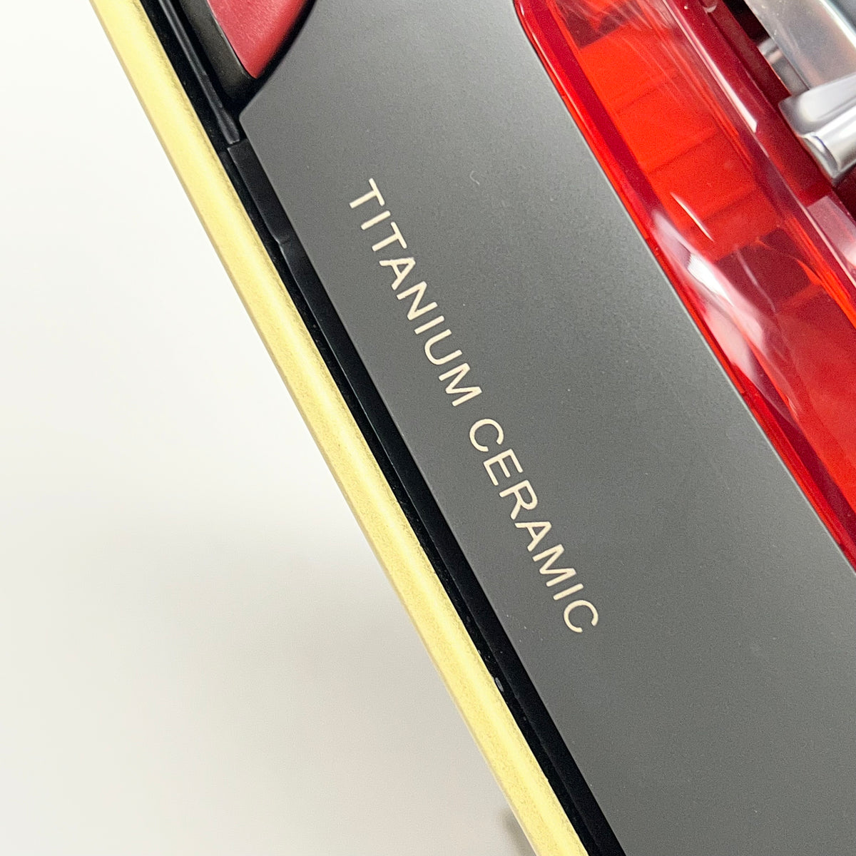 CHI Titanium-infused Steamshot 2-in-1 Iron & Steamer Red/Black/Silver 13108