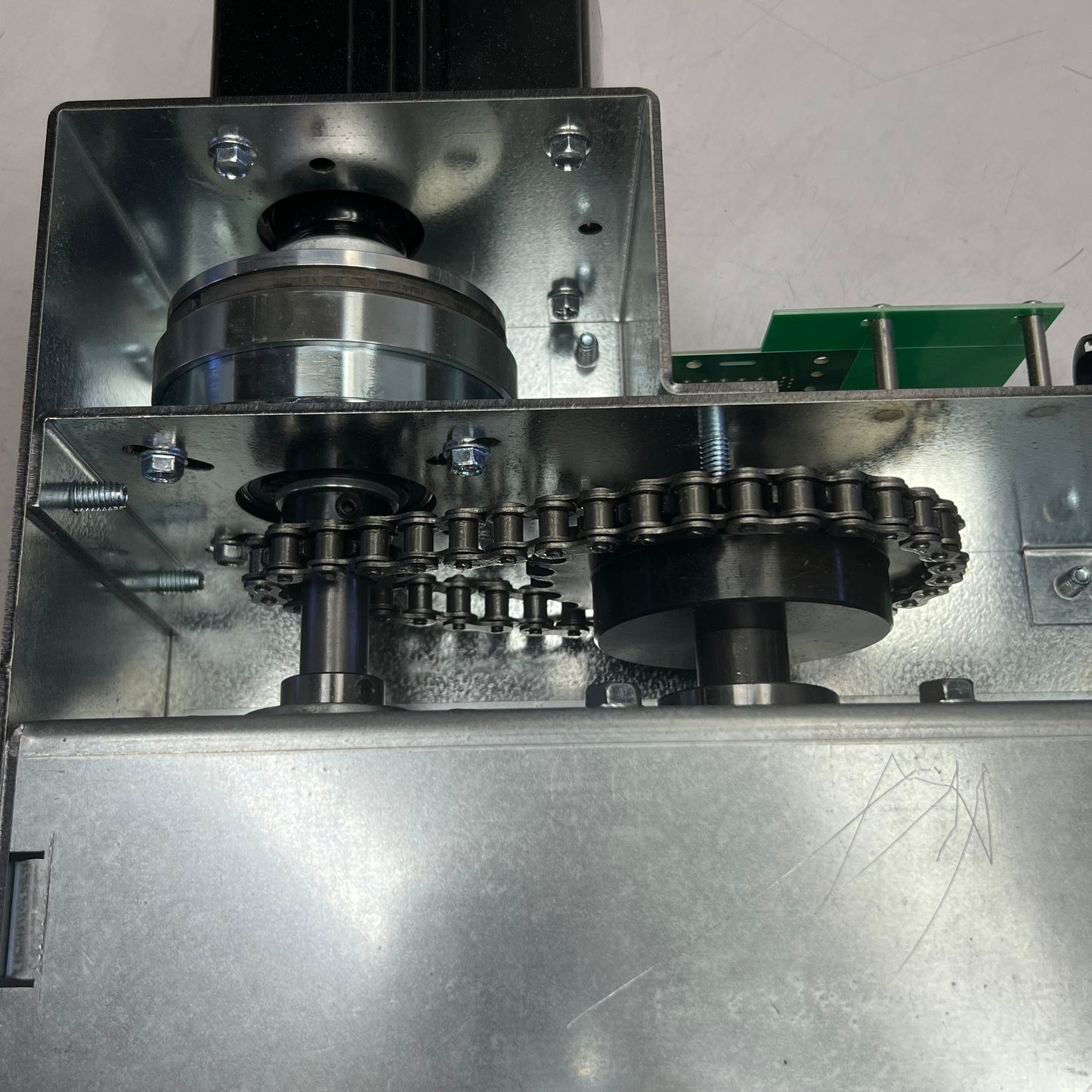 WON-DOOR Universal Closing System Subassembly PMD125 Pocket Motor Drive 24V 016153