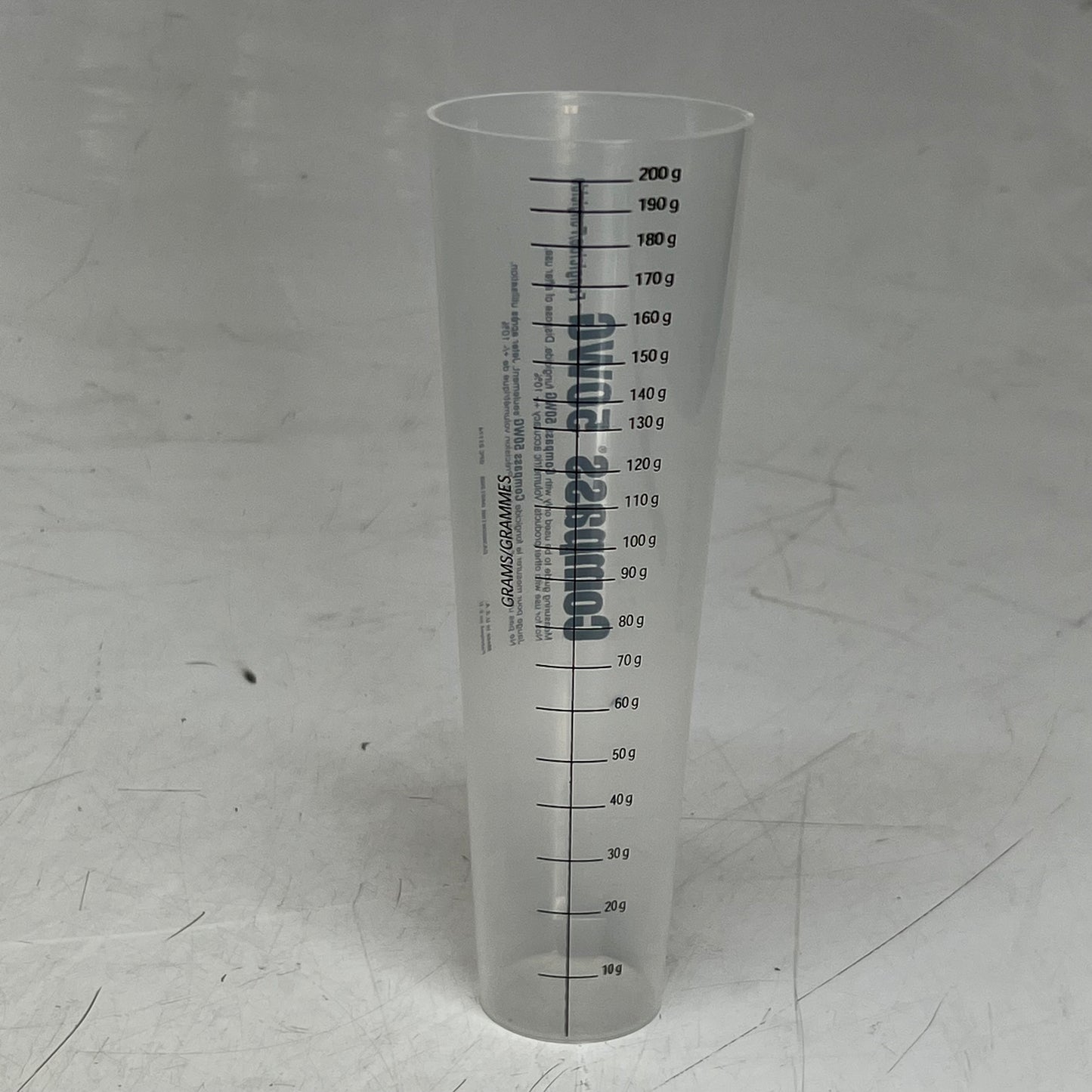 COMPASS 50WG (10 PACK) 7.05 Oz Measuring Cylinder 7.05 oz Clear 7970
