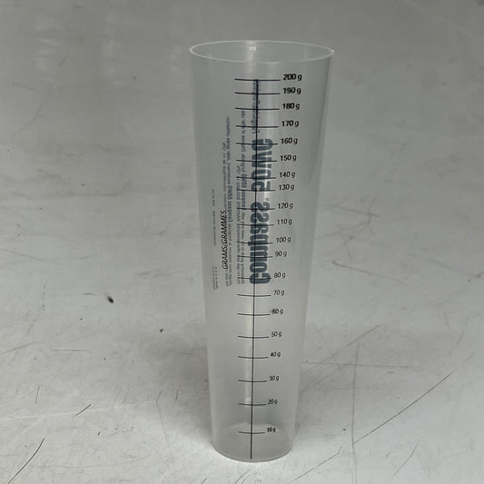 COMPASS 50WG (10 PACK) 7.05 Oz Measuring Cylinder 7.05 oz Clear 7970