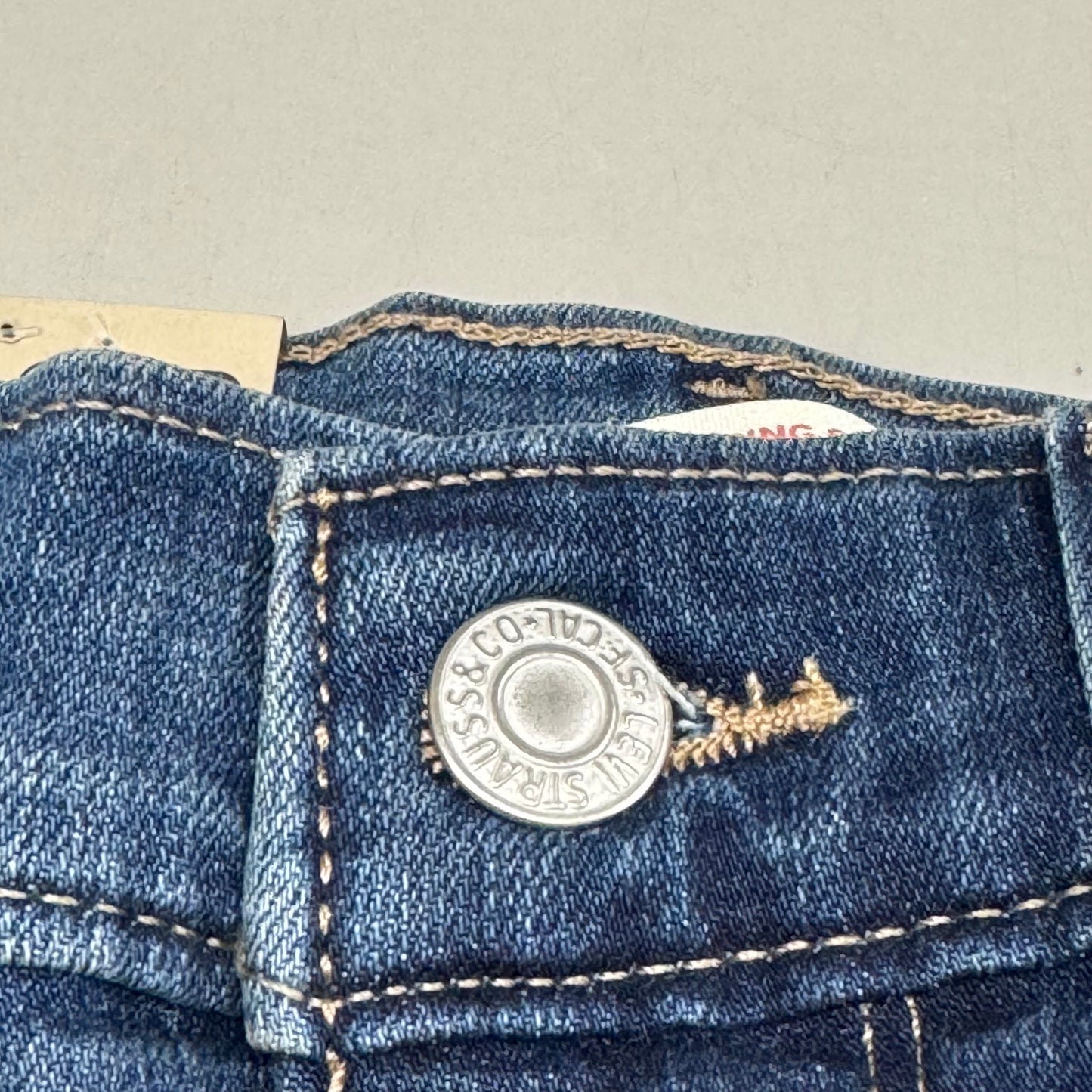 LEVI'S 311 Shaping Skinny Stellar Stretch Mid Rise Women's Sz 27x28 Lapis Gallop