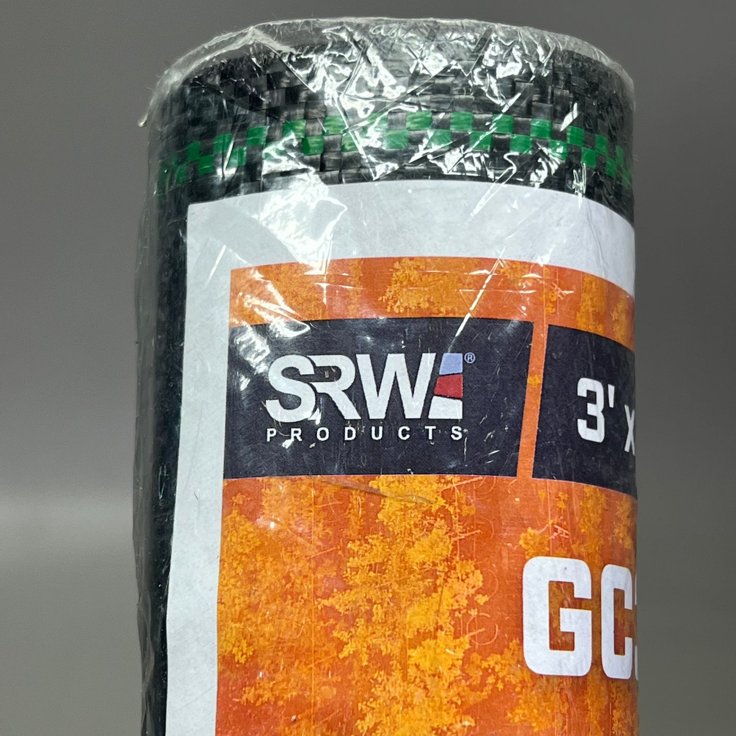 SRW PRODUCTS Ground Cover Fabric GC3 Woven Geotextile  3'x50' Black FGC3 03050