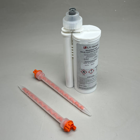 LX HAUSYS Adhesive for Solid Surface Quarts Viatera H-Macs H255 SLA/Gray 205 mL