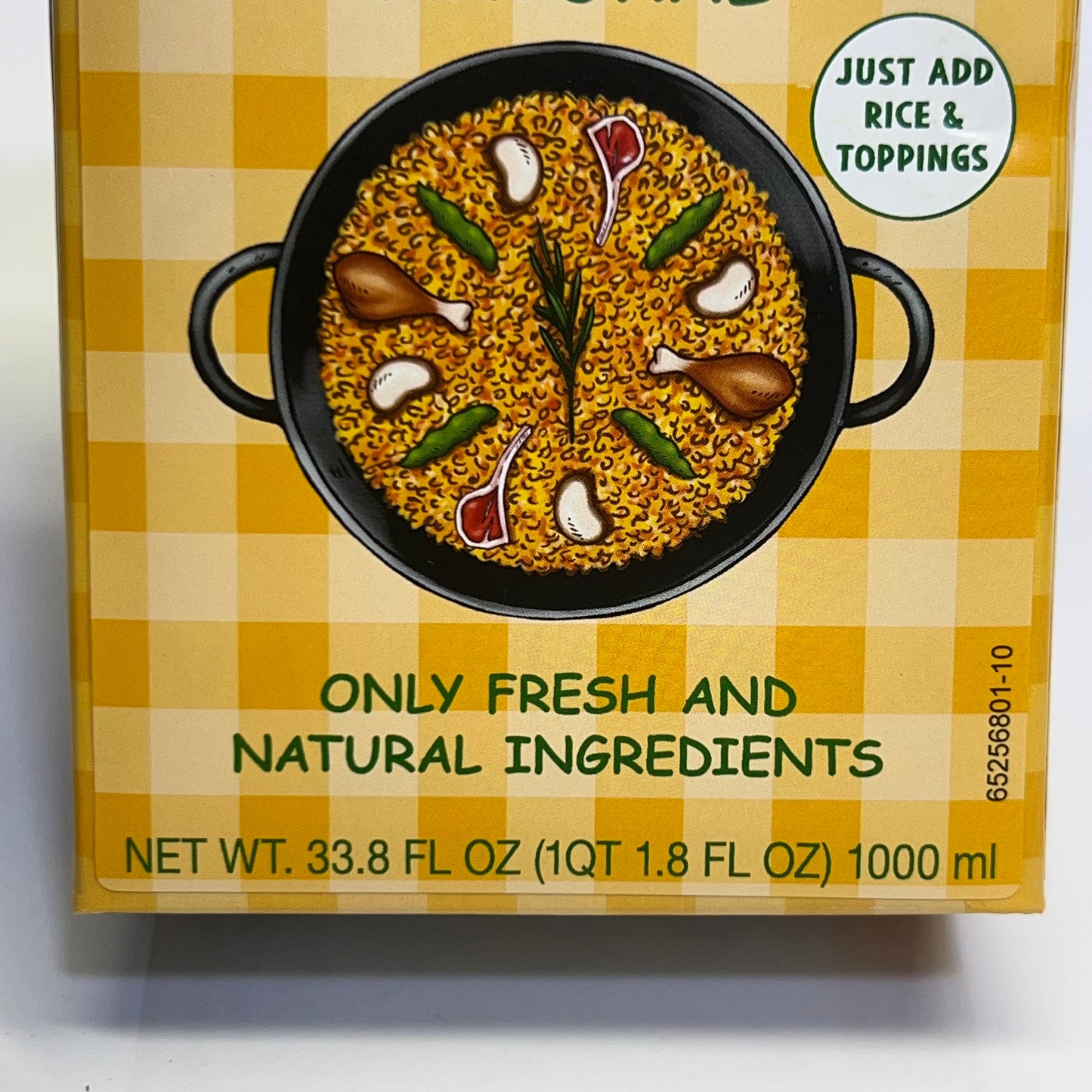 ZA@ ANETO (6 PACK) Valencian Paella Base 1 L BB 11/26 A