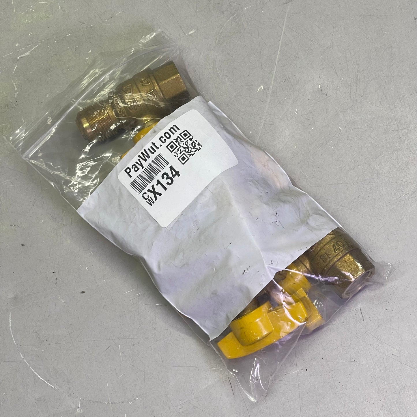 BRASSCRAFT (5 PACK) Gas Ball Valve Flare x FIP Straight 5/8" OD x 1/2" Brass