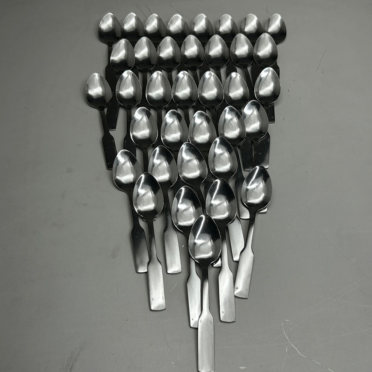 ABC (36 Pack) Stainless Steel Norfolk Stamped Teaspoon Set NOR-01