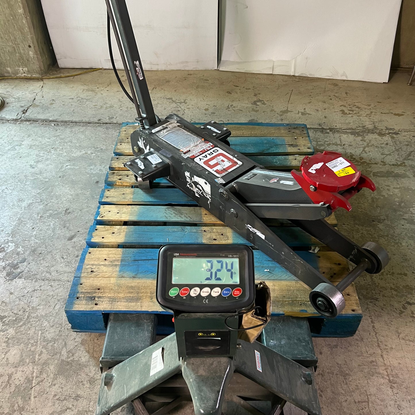 GRAY Trolley Air/Hydraulic Floor Jack FSJ-120 12000 Capacity (New Other)