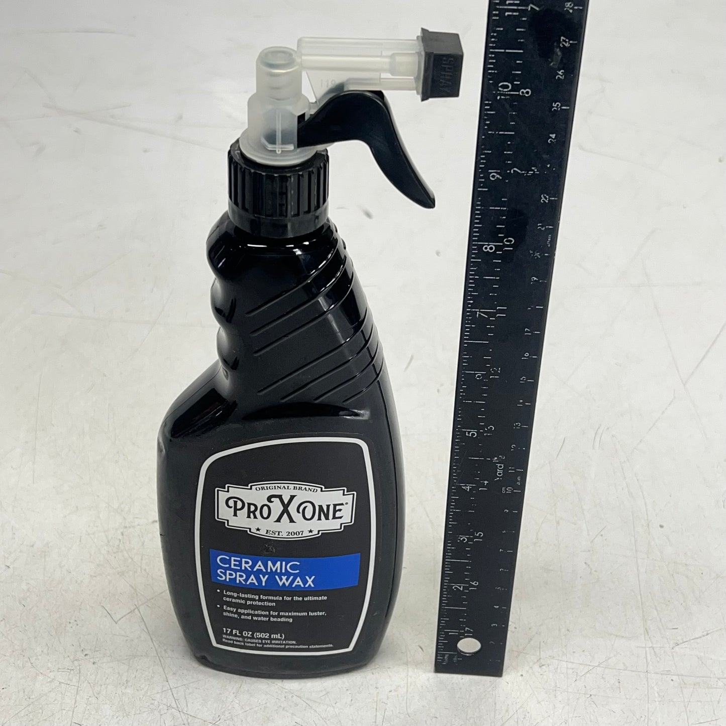 ZA@ PRO X ONE (3 PACK) Ceramic Spray Wax Enhance Shine & Protection 17 Fl Oz SW2 (As-Is, Damaged Bottles)