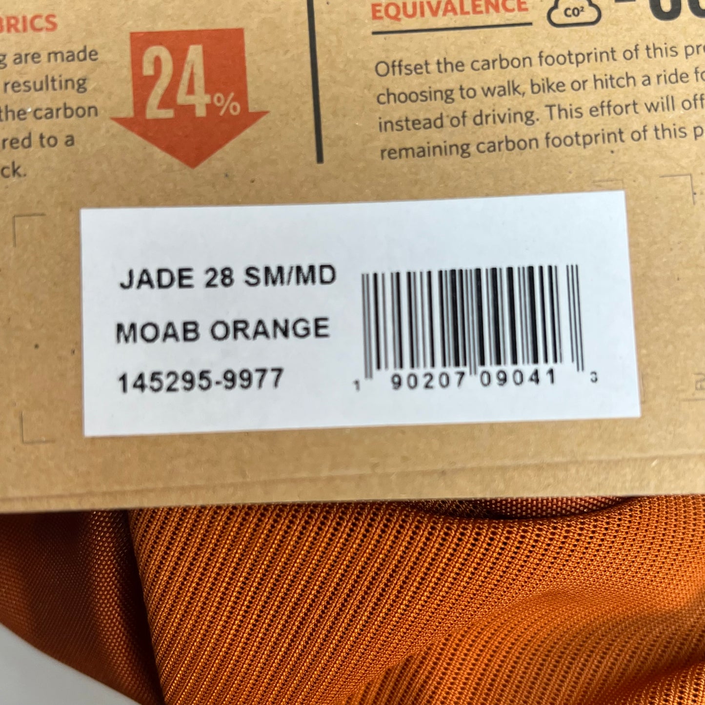 GREGORY Jade 28L Backpack w/ Adjustable Torso Women's SM/MD Moab Orange