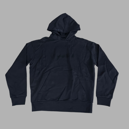 SAMSHIELD Cameron Equestrian Sweatshirt w/ Hood Men's Sz Large Navy Blue