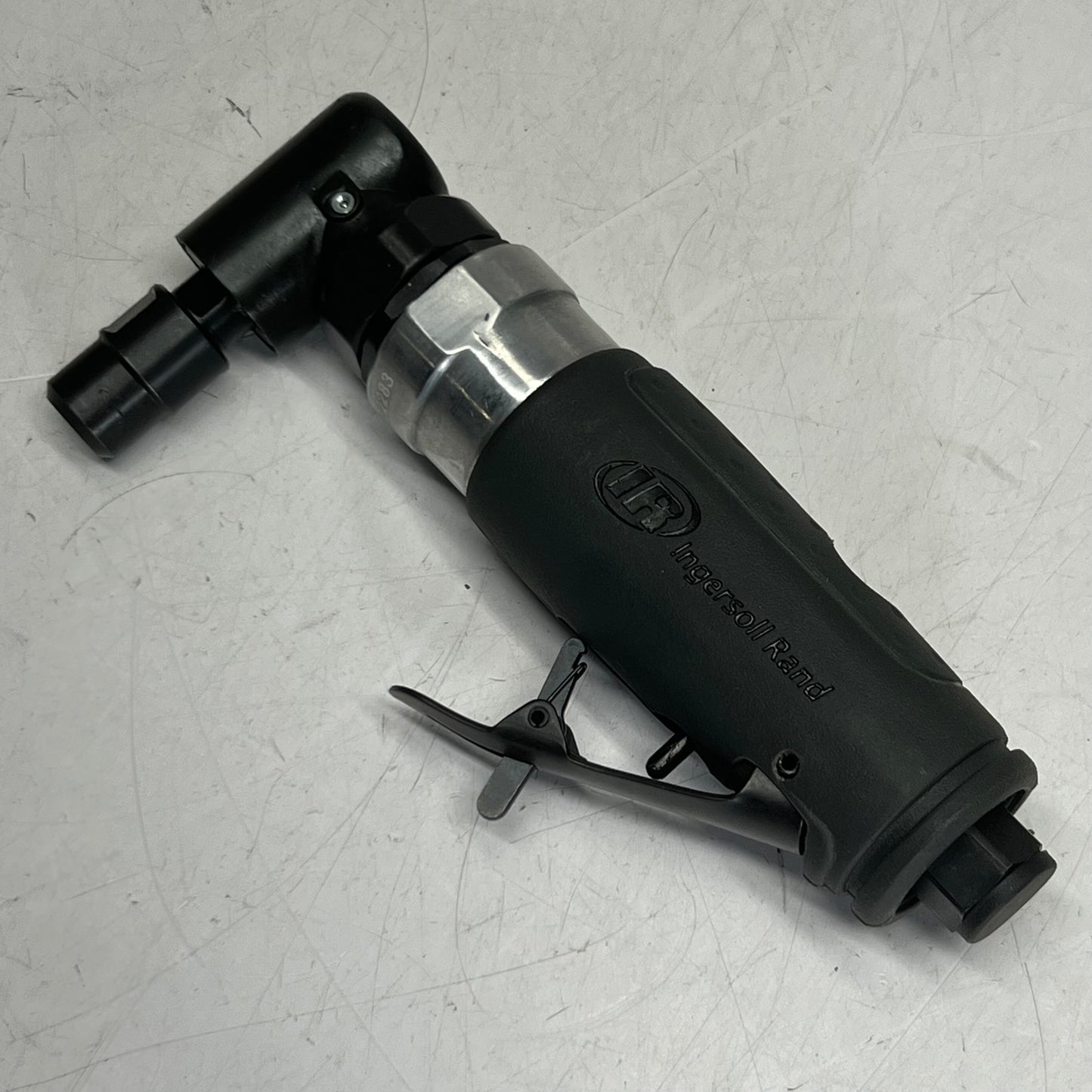 INGERSOLL RAND Right Angle Die Grinder, 1/4 in Npt Female Air Inlet, 1/4 in Collet, Medium Duty, 20,000 Rpm 6 7/8 in Grey 302B