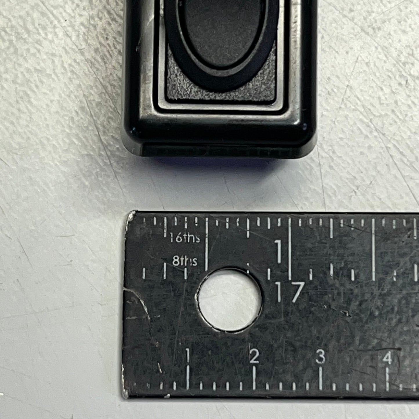 Toyota Land Cruiser Rocker Switch W/Hole Blank Cove 1.5"L x 1"W Black FJ60