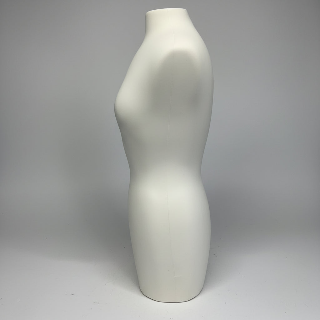 MANNEQUINS EXPRESS Dressmaker Jersey Form Female Mannequin W/ Stand Ivory 70380