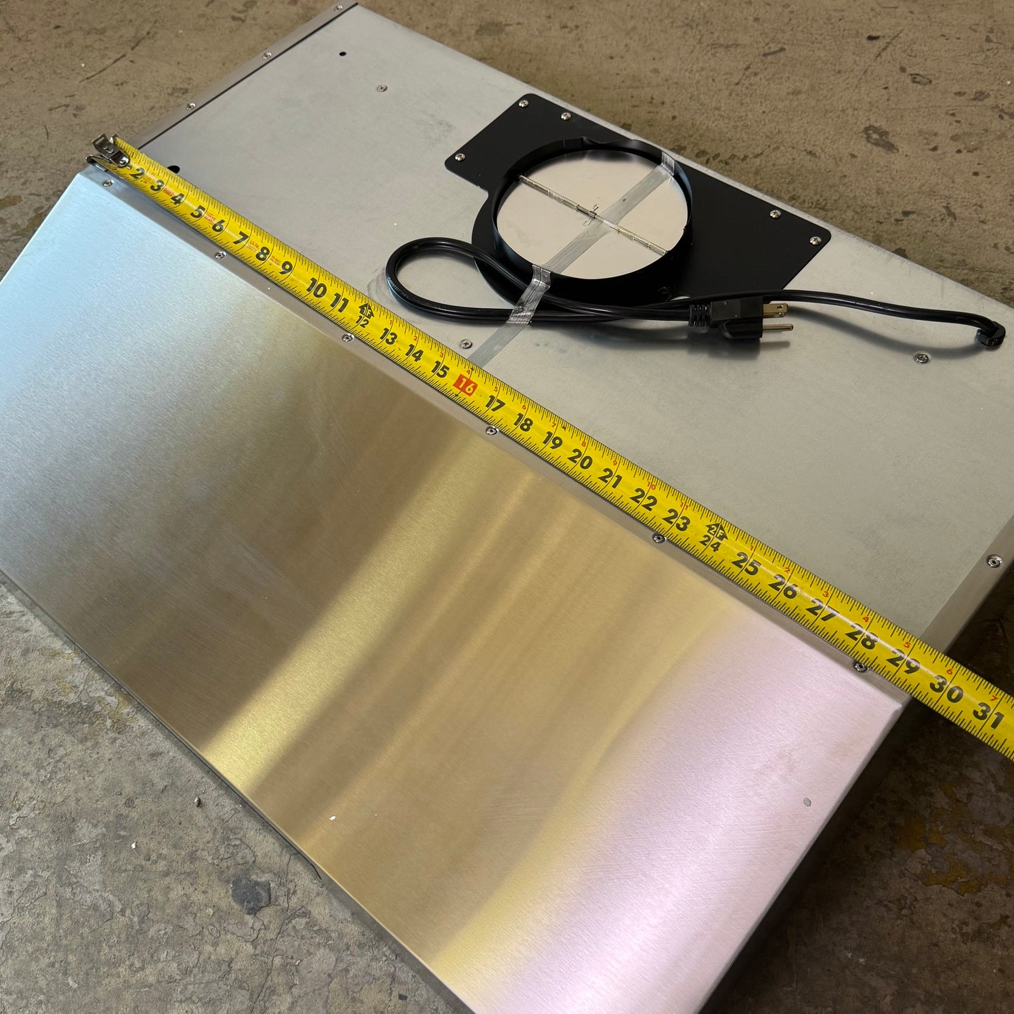 WINDSTER Kitchen Range Hood 30" Grey WS-2330SS