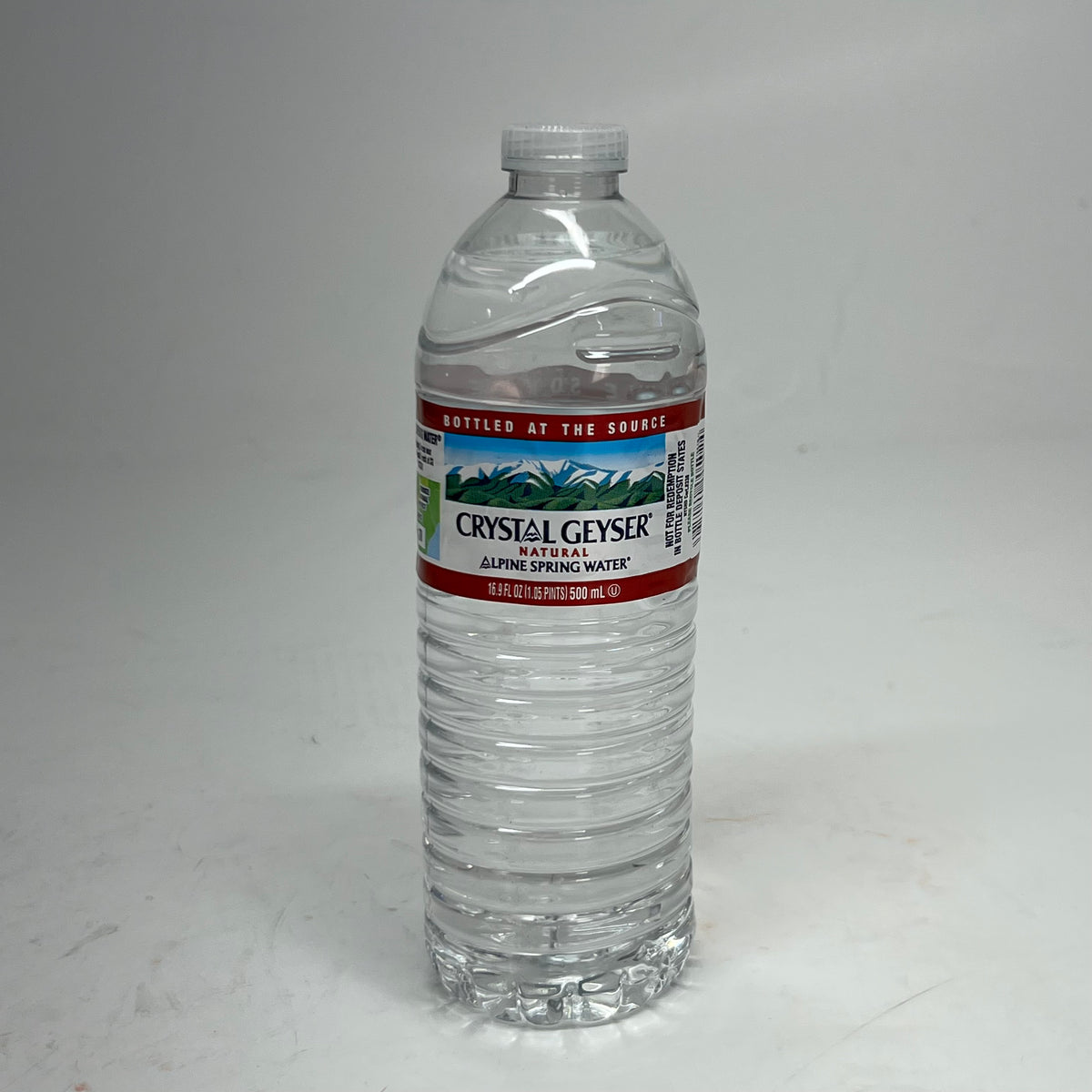 ZA@ CRYSTAL GEYSER (96 Bottles) Alpine Spring Water 16.9 fl oz. Bottles BB 04/28