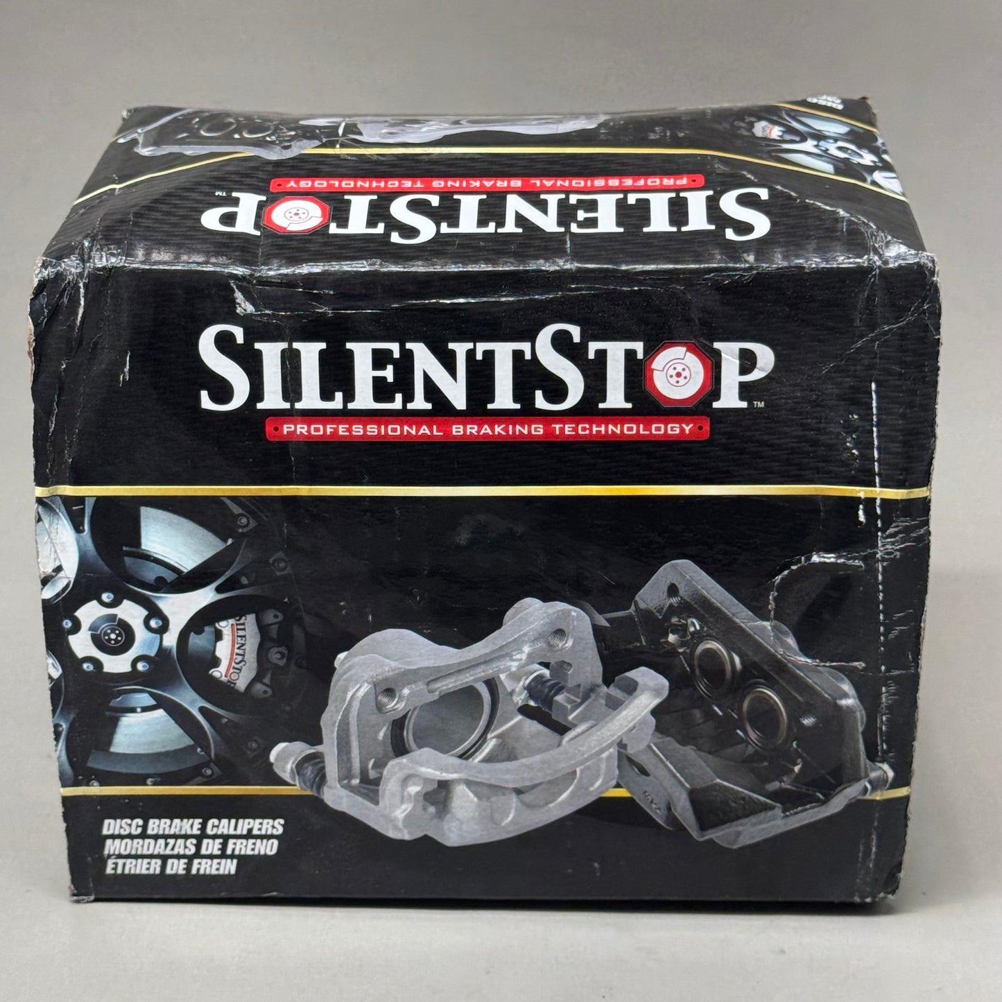 SILENT STOP Ultra Quiet Bracketed Semi Loaded Caliper Disc Brake 12-9396