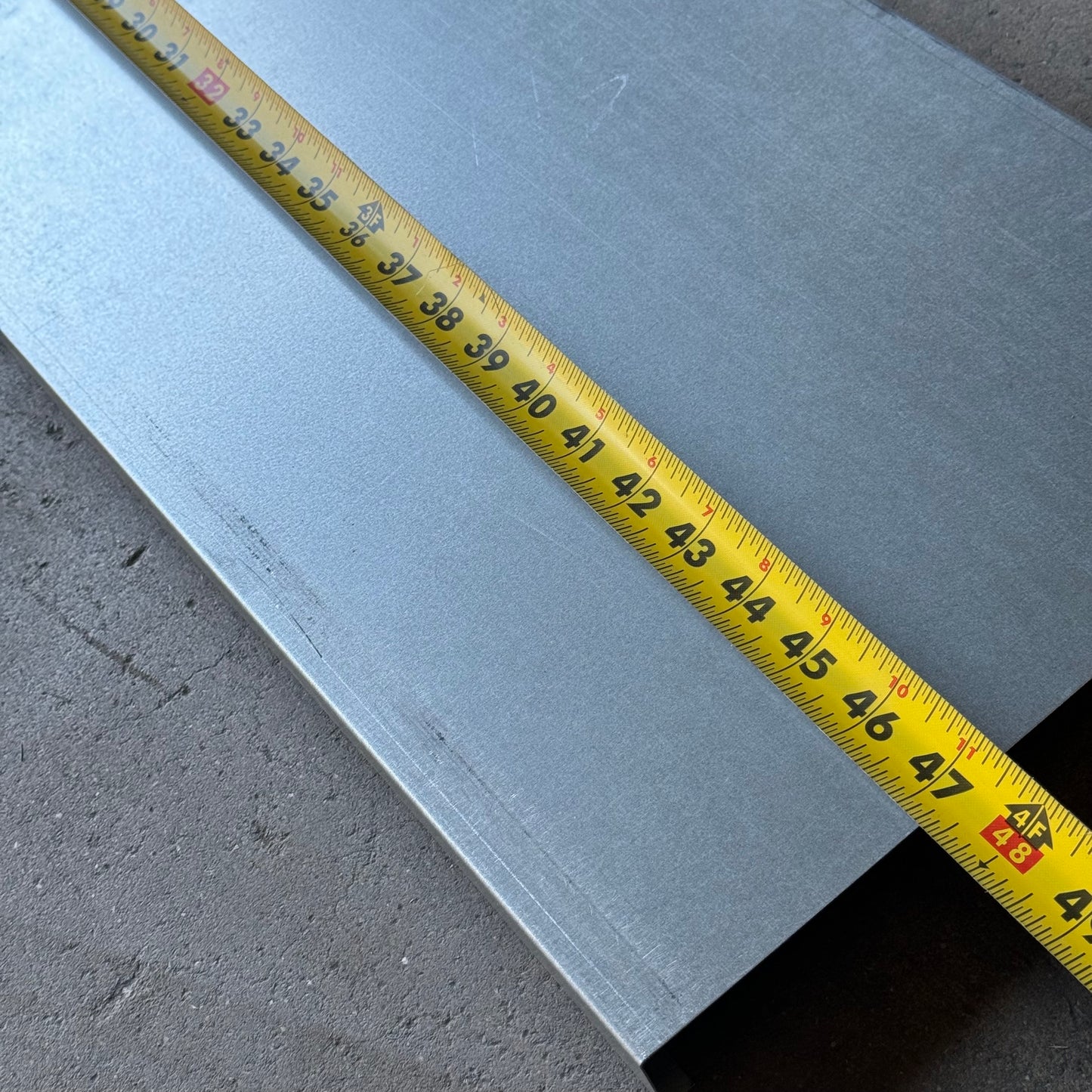 10PK of Shelves 11.5"x47.25"x1.25" Gray