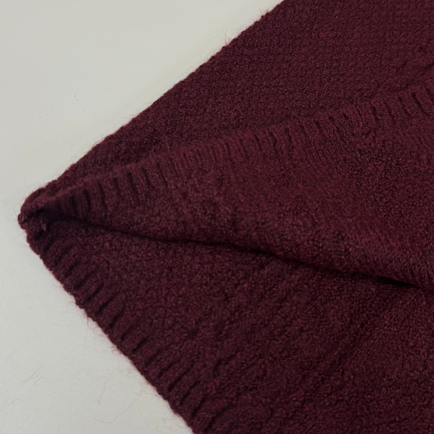 VINCE CAMUTO Cable Knit Sweater Women's Sz-XS Wine SC2895