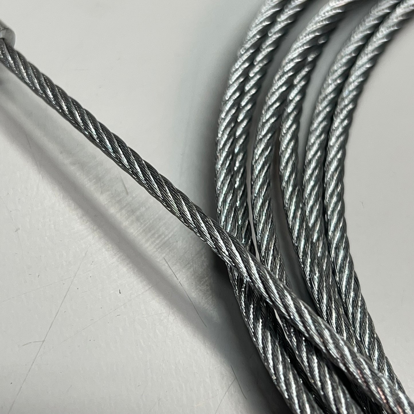 ALL FASTENERS  (10 PACK) Eyelet Cables 90° 3/8" 1/8" 250 Lb X 10' 6CL250-NE-10FT