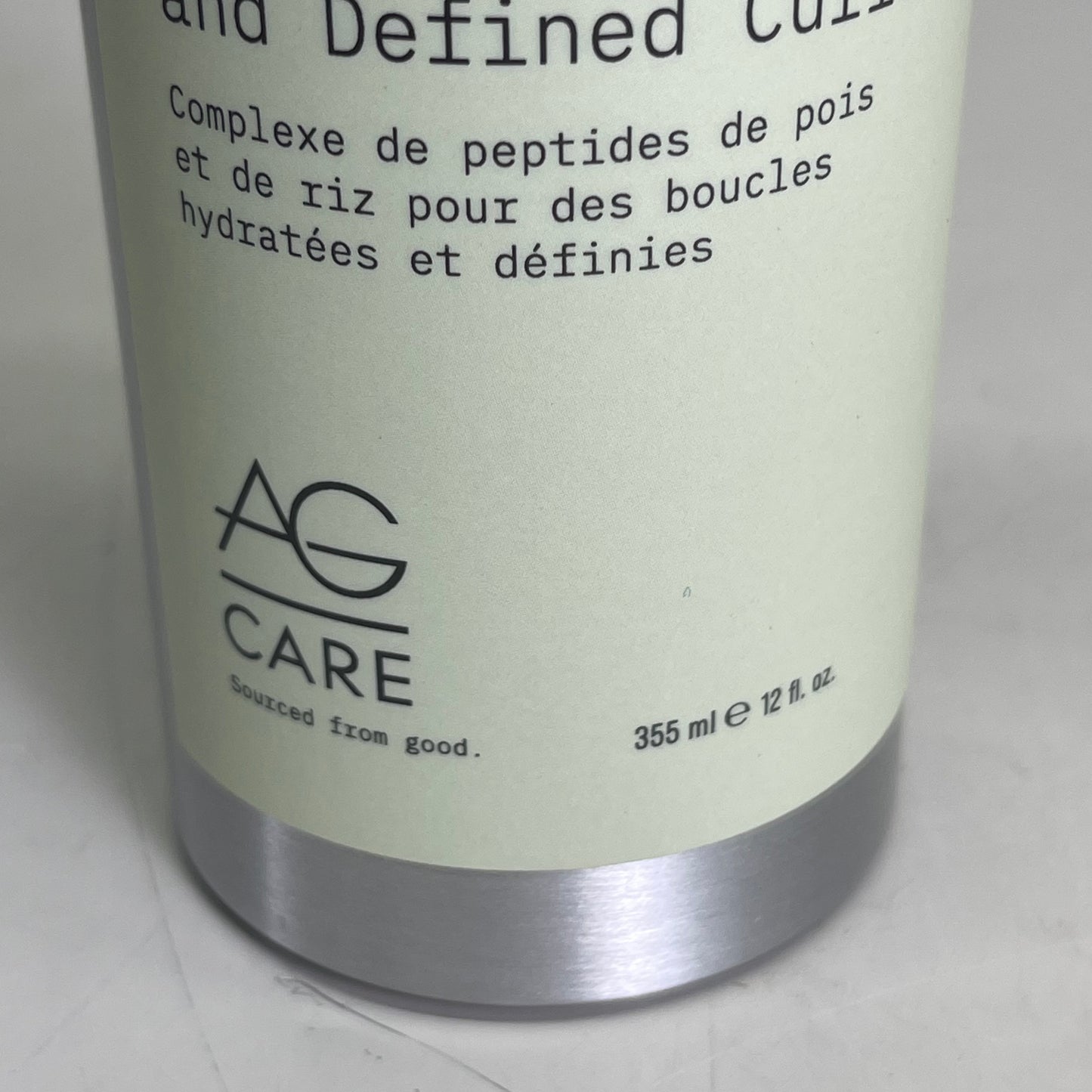 AG CARE Curl Fresh Enhancing Shampoo Pea & Rice Amino Acids 12 fl oz 100100