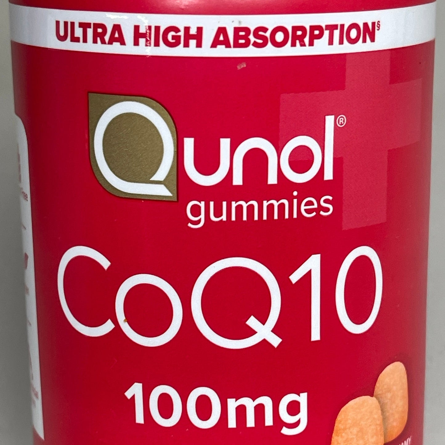 ZA@ QUNOL (3 PACK) CoQ10 Gummy Dietary Supplements 100 mg 60 Count BB 5/2025 E