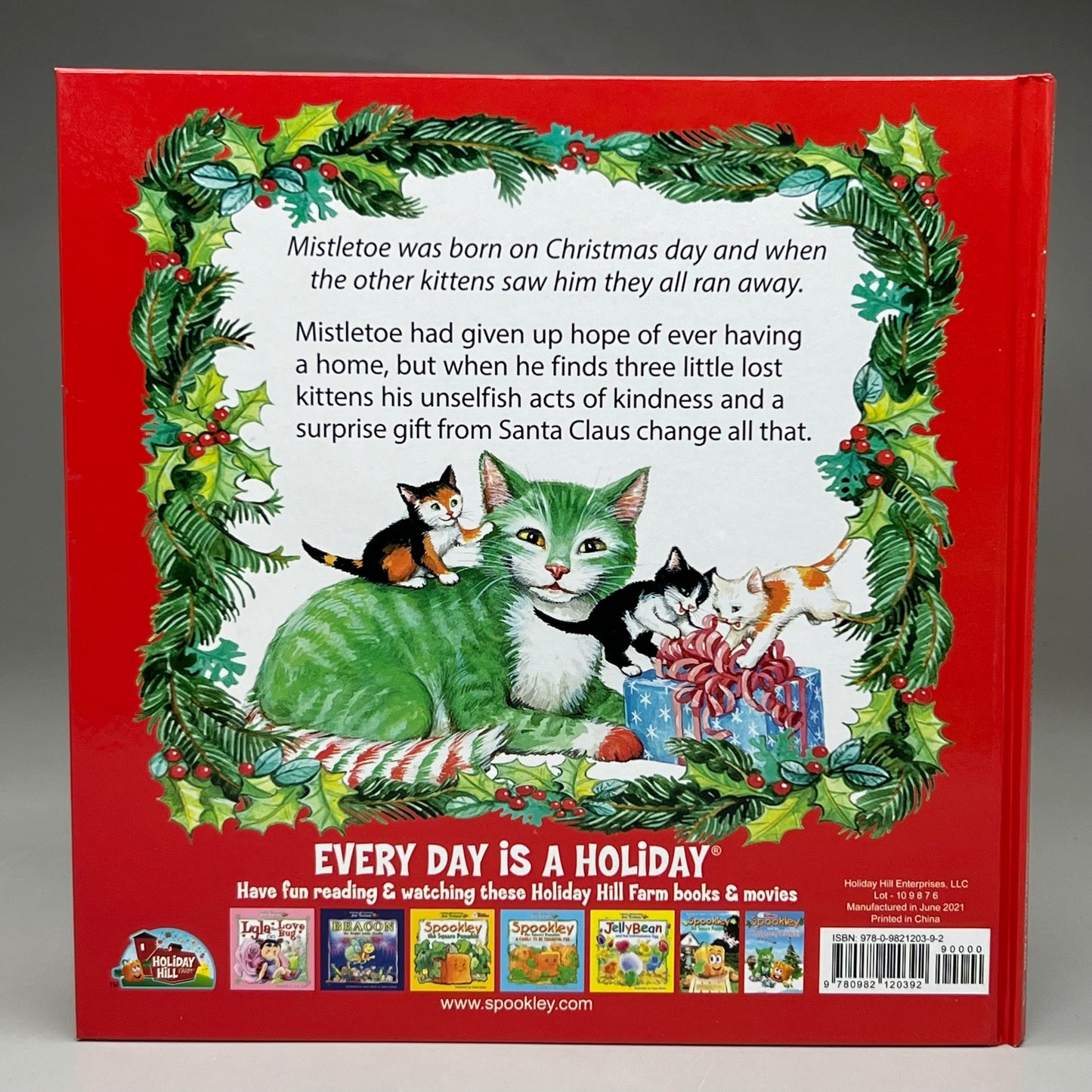 THE LEGEND OF MISTLETOE & THE CHRISTMAS KITTENS (24 Copies) Hardcover Book