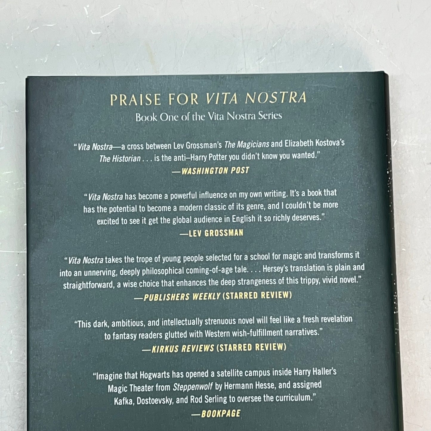 ASSASSIN OF REALITY  Vita Nostra Book 2 Hardback By Marina & Sergey Dychenko