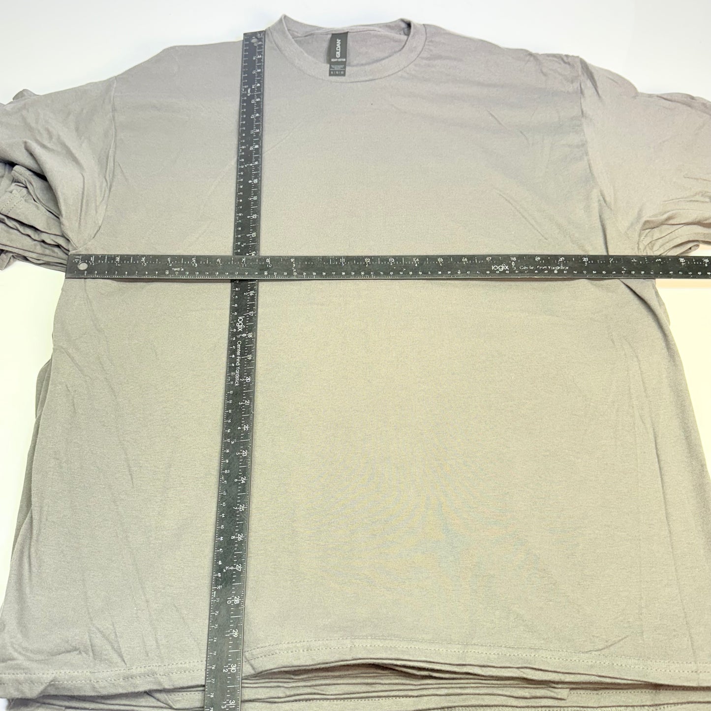GILDAN (12 Pack) Soft Style Plain Tees Neck Short Sleave 100% Cotton Sz XL Charcoal